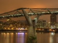 London - Millenium Híd éjszaka 02