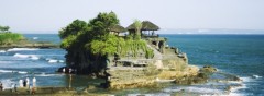 Bali - Tanah Lot templom a tengeren