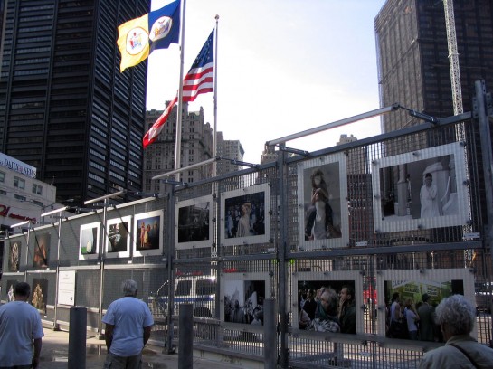 New York Ground Zero - World Trade Center emlékhely